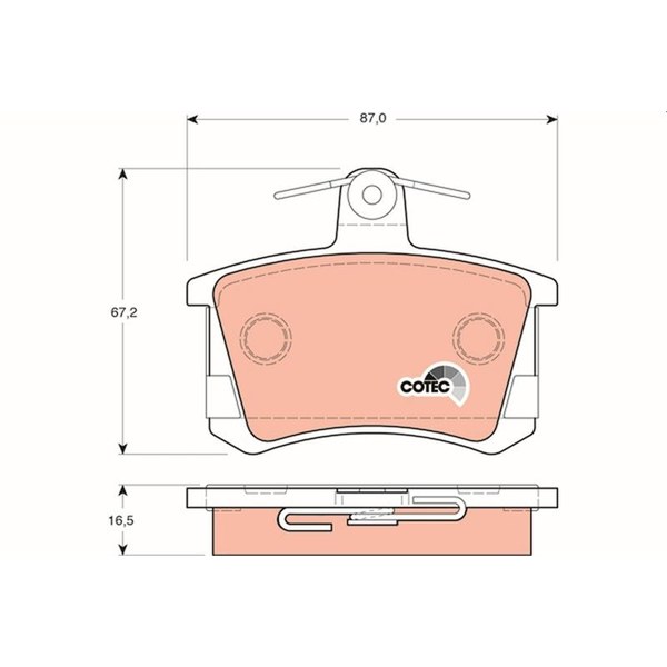 ARKA BALATA AUDI A4 95-00 A6 94-07 A8 95-00 80-100-100 AVANT